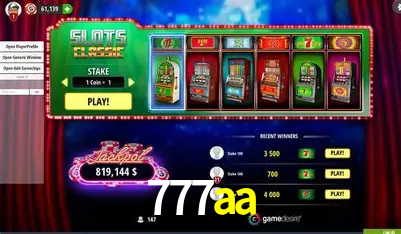 Descubra o Mundo do Cassino Online com 777aa